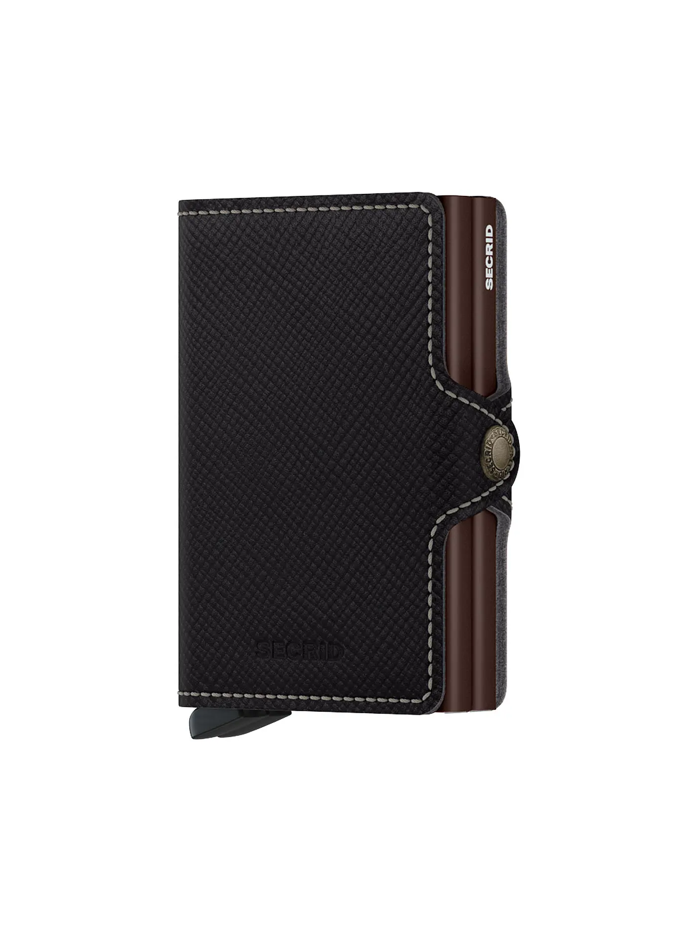 SECRID | Geldbörse - Twinwallet Saffiano Brown | 